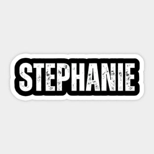 Stephanie Name Gift Birthday Holiday Anniversary Sticker